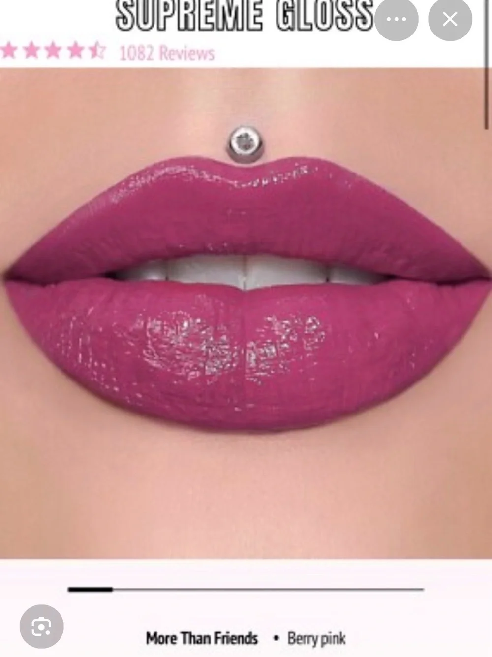 Jeffree Star Supreme Gloss - More Than Friends